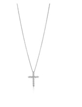 Load image into Gallery viewer, Divine — 18K Gold Diamond Cross Pendant · 0.50CT