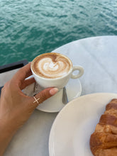 將圖片加載到圖庫查看器中， &lt;transcy&gt;Lisou 18K玫瑰金鑽石0.13ct開放式戒指&lt;/transcy&gt;