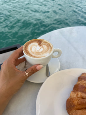 <transcy>Lisou 18K玫瑰金鑽石0.13ct開放式戒指</transcy>