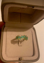 Load image into Gallery viewer, Emerald Axis Ring | 18K Yellow Gold