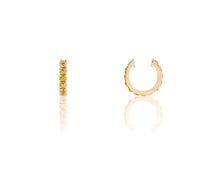 Load image into Gallery viewer, Nina Ear Cuff — Yellow Sapphire | 18K Yellow Gold