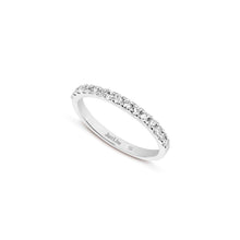 Load image into Gallery viewer, JustLise - 0.38ct/ VS Diamond  Eternity band 3/4 set Brilliant Cut/ 18K White Gold
