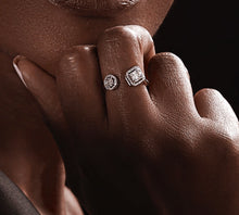 Laden Sie das Bild in den Galerie-Viewer, &lt;transcy&gt;Dazzle Lux 18 Weißgold Diamant 0,31 ct / Signatur Ring&lt;/transcy&gt;