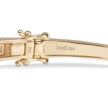 Load image into Gallery viewer, Lulu Luxe -   0.90ct Diamond Bangle/ 18K Yellow Gold