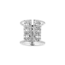 Load image into Gallery viewer, SQUAD  -1.31ct Diamond Ring 18K White Gold