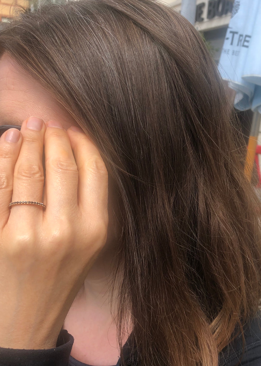 Éternité De JustLise – Black Diamonds | 18K Rose Gold